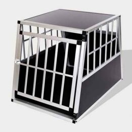Aluminum Dog cage Large Single Door Dog cage 65a 06-0768 gmtproducts.com