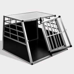 Large Double Door Dog cage With Separate board 65a 06-0774 gmtproducts.com