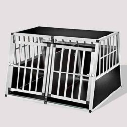 Large Double Door Dog cage With Separate board 06-0778 gmtproducts.com