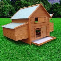 Wooden pet house Double Layer Chicken Cages Large Hen House gmtproducts.com