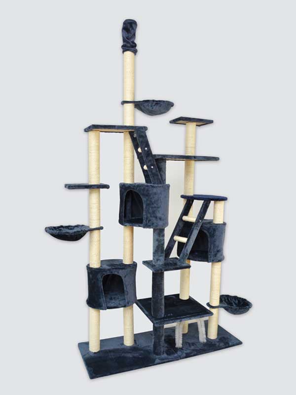 Plataforma de juego para gatos con árbol para gatos grandes de sisal multicapa de lujo gmtproducts.com