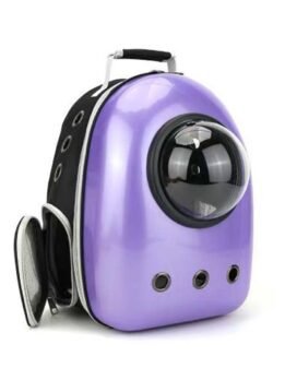 Purple upgraded side opening cat backpack 103-45014 gmtproducts.com