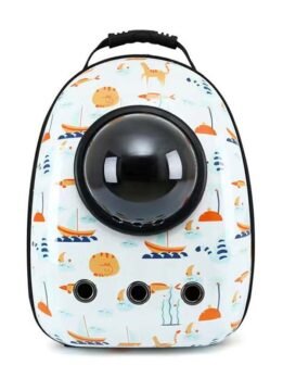 White Island Upgraded Side Opening Pet Cat Backpack 103-45022 www.gmtproducts.com