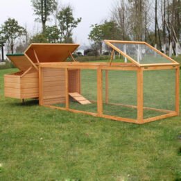 Factory Wholesale Wooden Chicken Cage Large Size Pet Hen House Cage gmtproducts.com