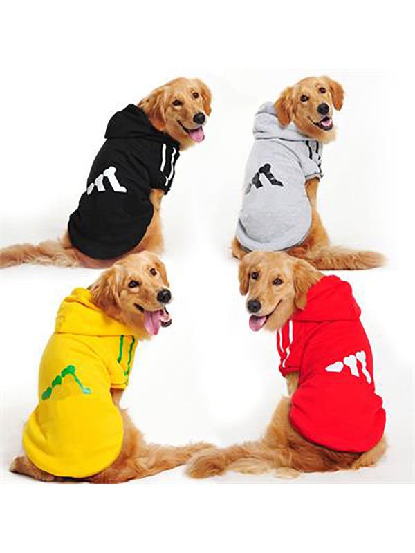 Фабрика домашних животных Оптовая дизайнерская хлопковая одежда XS-9XL Дешевая толстовка с капюшоном для собак 06-1361 www.gmtproducts.com