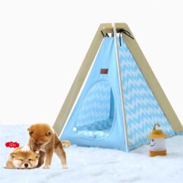 Animal Dog House Tent: OEM 100%Cotton Canvas Dog Cat Portable Washable Waterproof Small 06-0953 gmtproducts.com