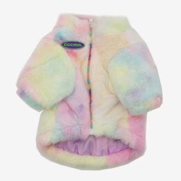 Polyester Jacket 2020 Dog Fashions Pet Clothes Thick high-end Fur Coat Luxury Dog Clothes gmtproducts.com