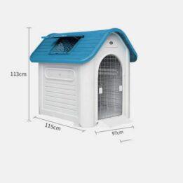 PP Material Portable Pet Dog Nest Cage Foldable Pets House Outdoor Dog House 06-1603 gmtproducts.com
