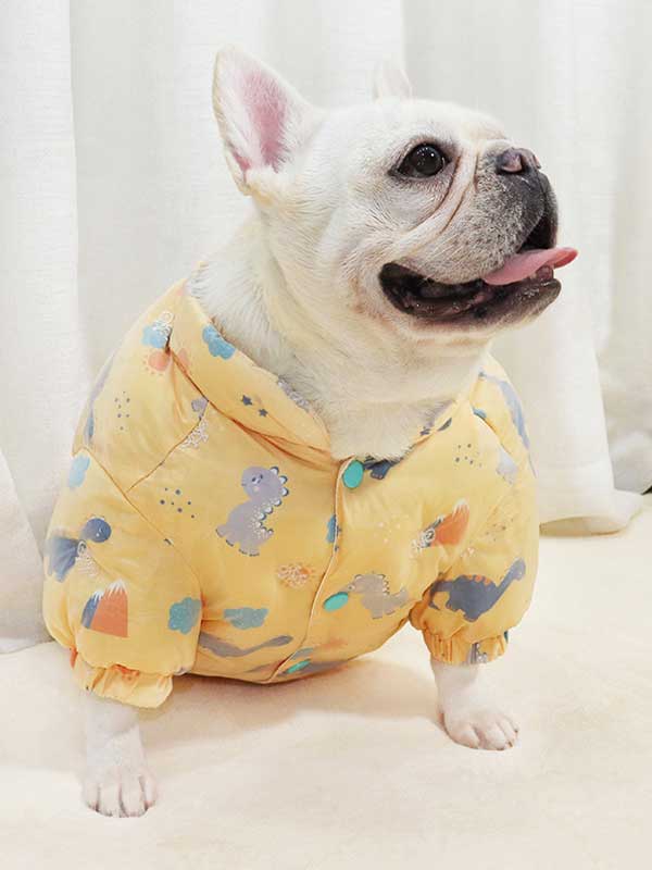 GMTPET French fighting cotton clothes French fighting winter clothes thickened a winter cute tiger fat dog short body bulldog clothes 107-222037 gmtproducts.com
