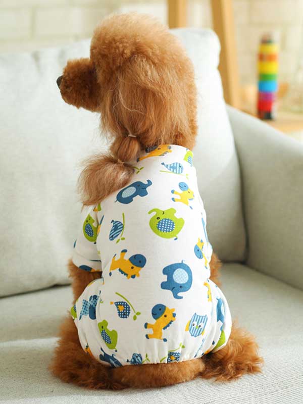 Nuevo cachorro perro Teddy ropa de cuatro patas ropa informal para mascotas 107-222047 www.gmtproducts.com