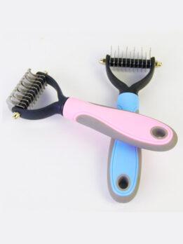 Wholesale OEM & ODM Pet Comb Stainless Steel Double-sided open knot dog comb 124-235001 gmtproducts.com