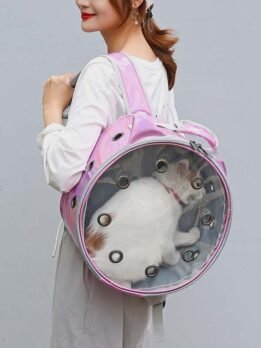 PU Transparent pet bag Cat bag backpack 103-45091 gmtproducts.com