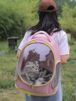 Oxford Transparent Pet Bag Cat bag Backpack 103-45096 gmtproducts.com