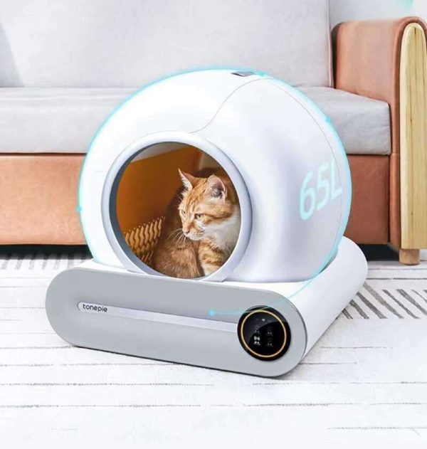 Wholesale APP Control Intelligent Smart Self Cleaning Litter Box for Cats Automatic Cat Toilet Litter Box 116-5903 - Image 4