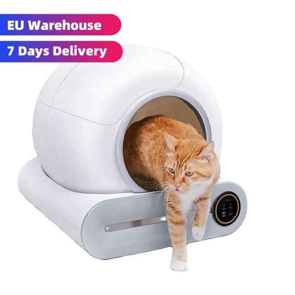 Wholesale APP Control Intelligent Smart Self Cleaning Litter Box for Cats Automatic Cat Toilet Litter Box 116-5903 - Image 3