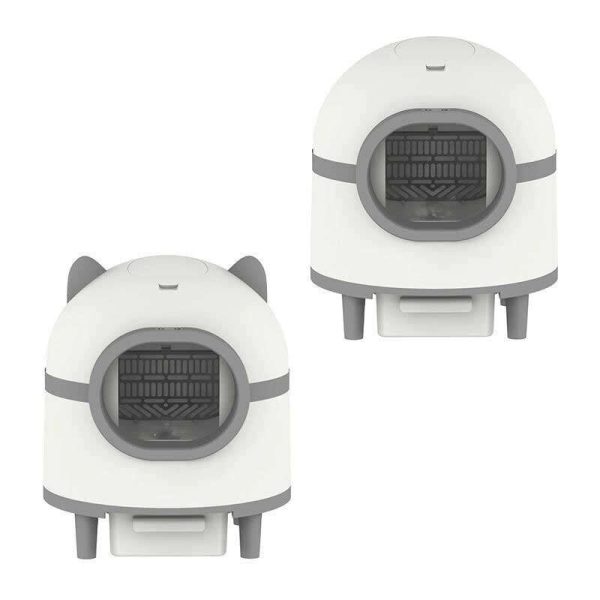 Wholesale Custom Intelligent APP Control Extra Large Pet Waste Disposal Automatic Self-Cleaning Smart Cat Toilet Litter Box For Cats 116-5910 - Image 6